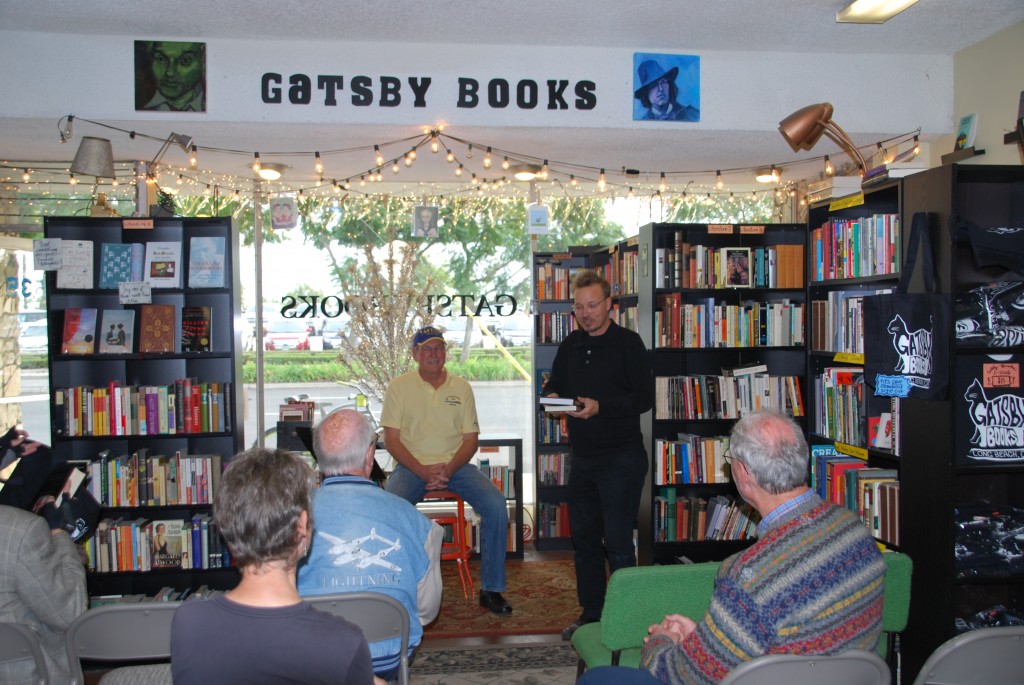 With Sean Moor, proprietor of Gatsby Books