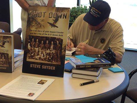 Steve Snyder signing autographs