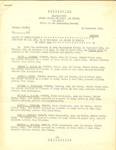 Army air forces military pilot aviation WWII combat aircraft 1944 historical military image.